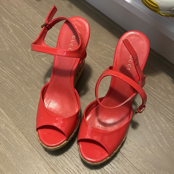 Gucci platform wedges - Picture 1 of 3